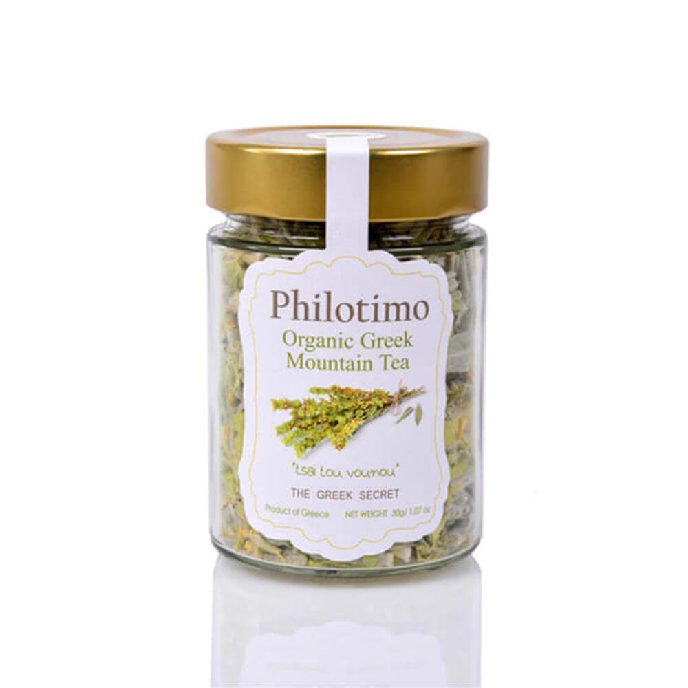 The Greek Secret Philotimo Organic Greek Mountain Tea 30g